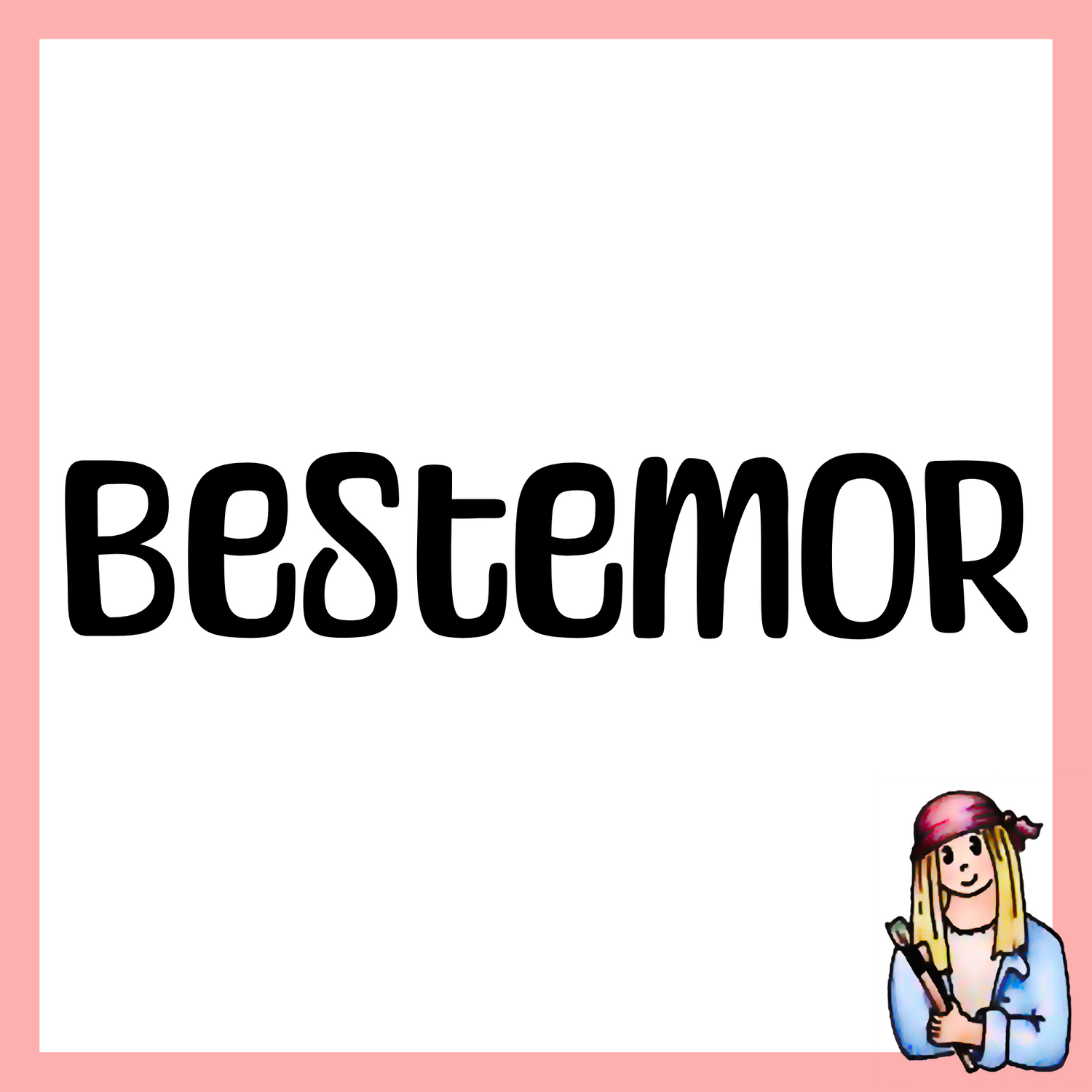 Bestemor - Vintage Style Signs for Grandma