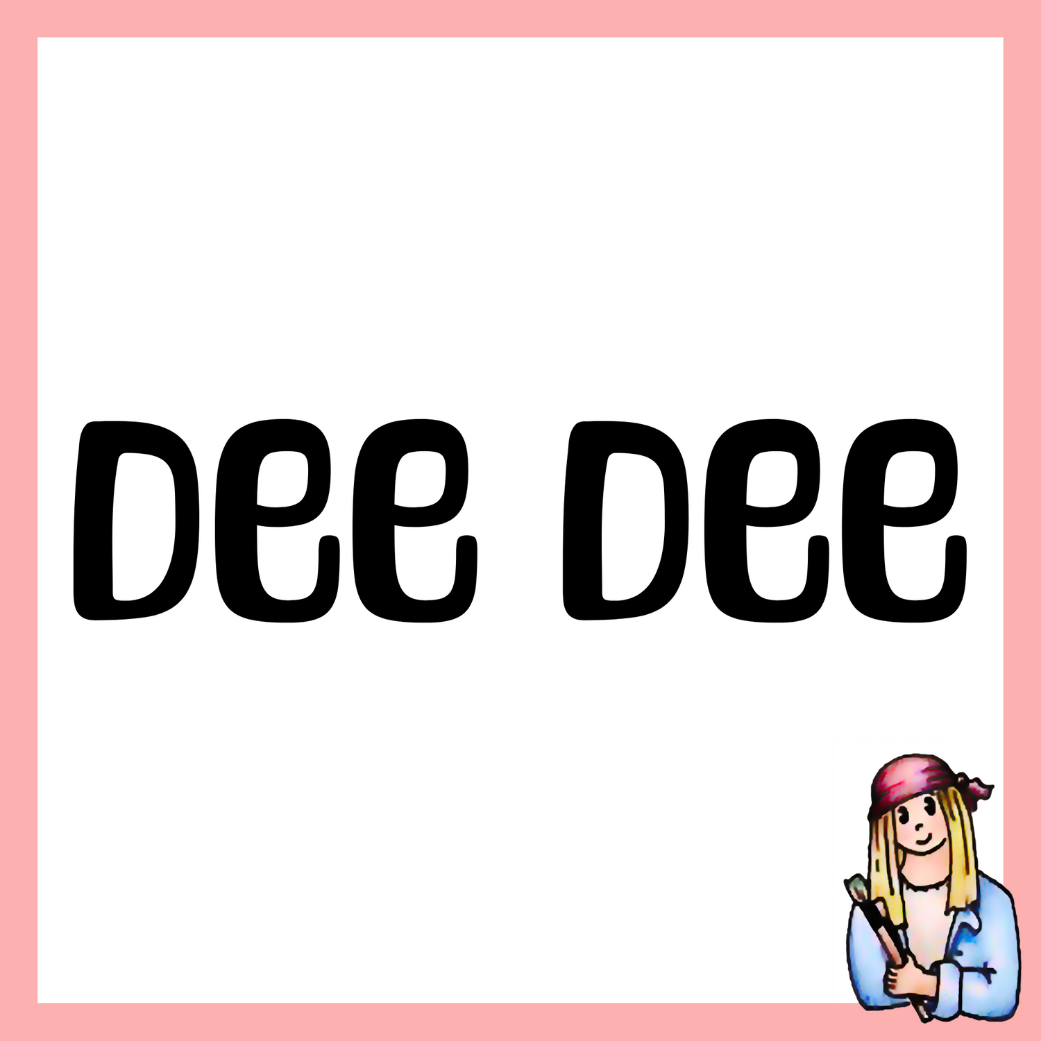 Dee Dee - Vintage Style Signs for Grandma