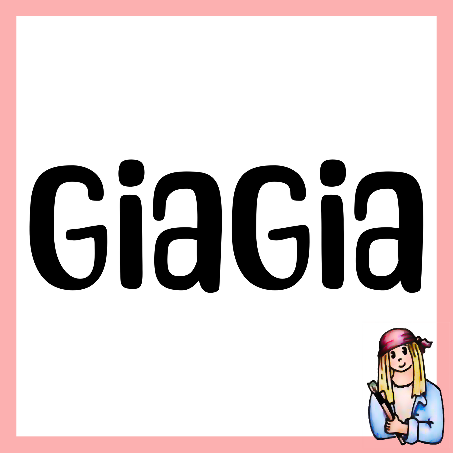 Giagia - Vintage Style Signs for Grandma