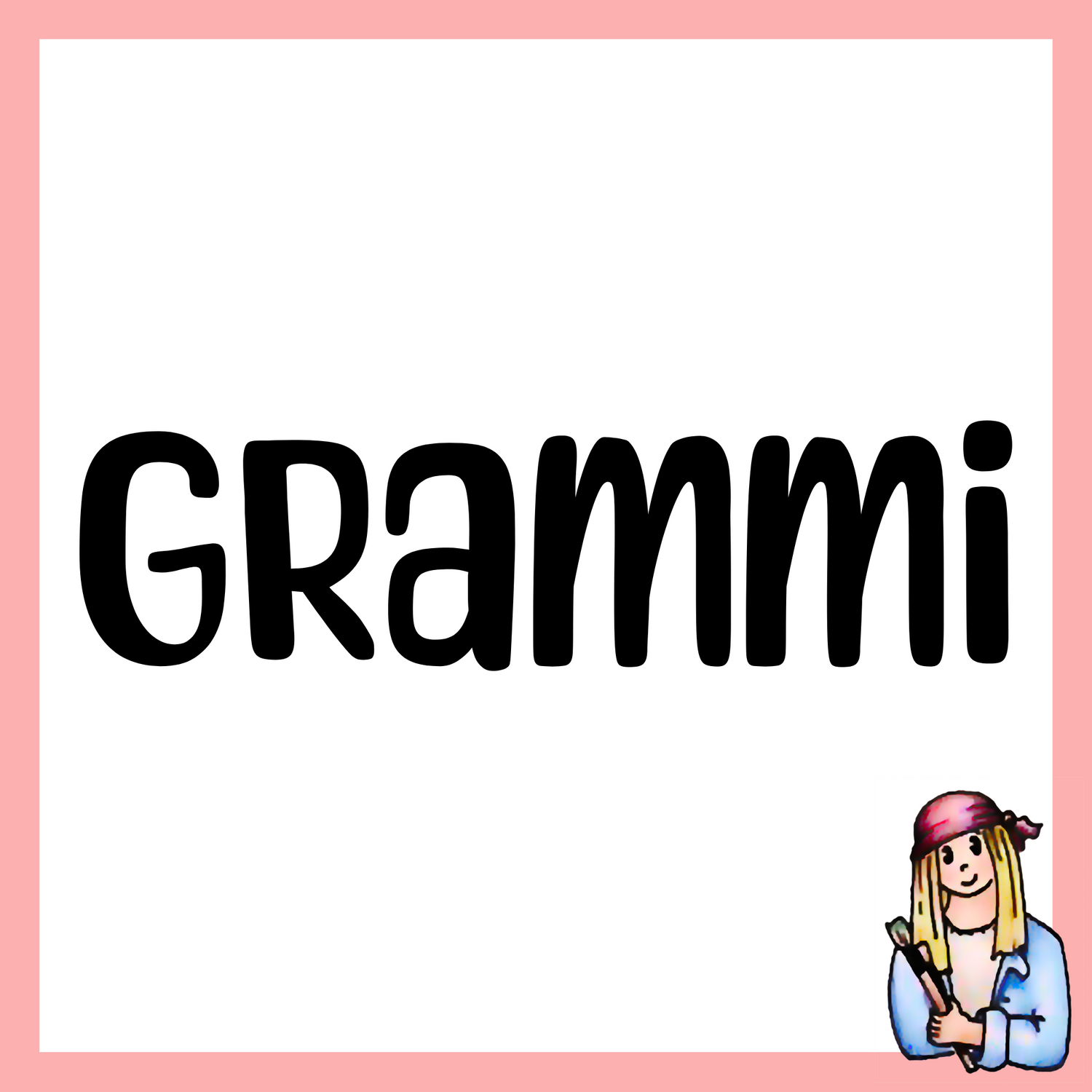 Grammi - Vintage Style Signs for Grandma