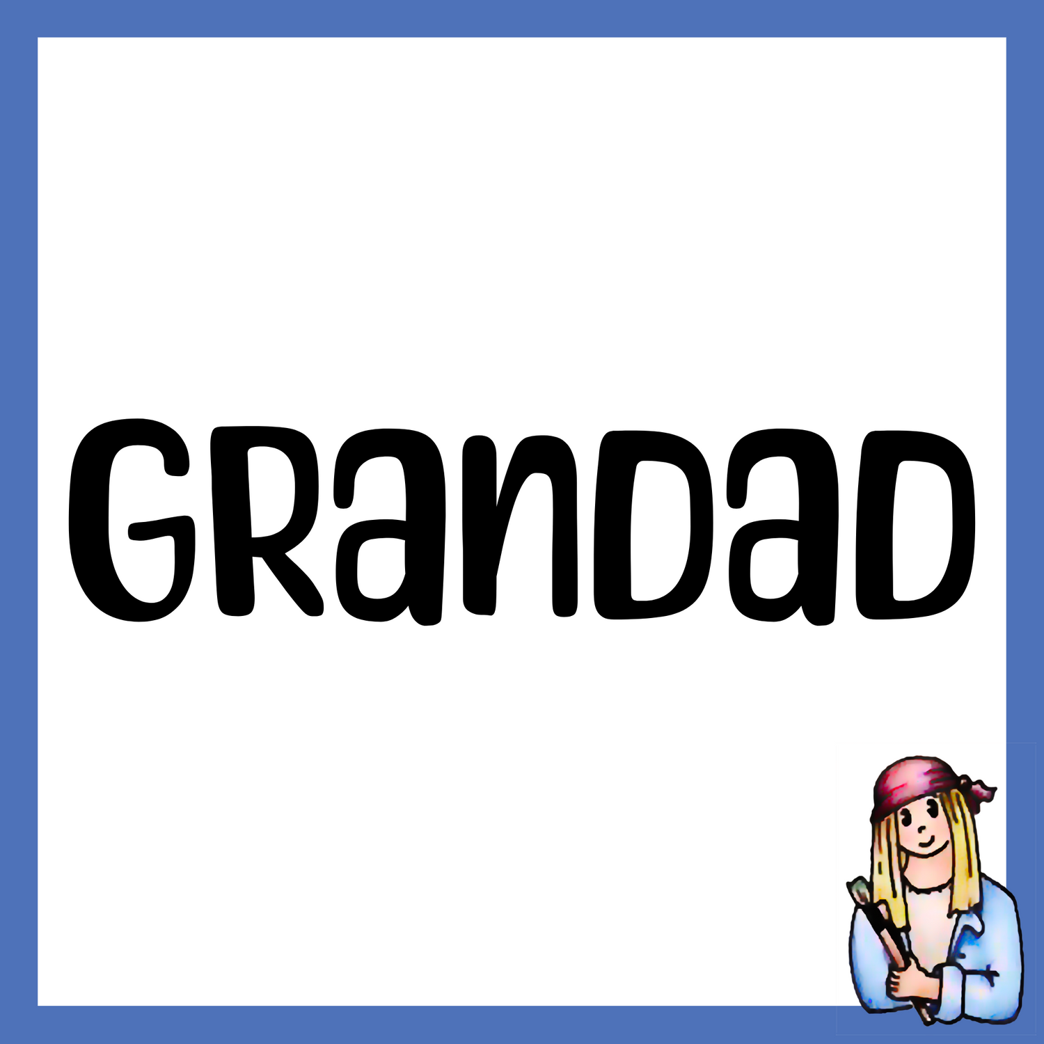 Grandad - Vintage Style Signs for Grandpa