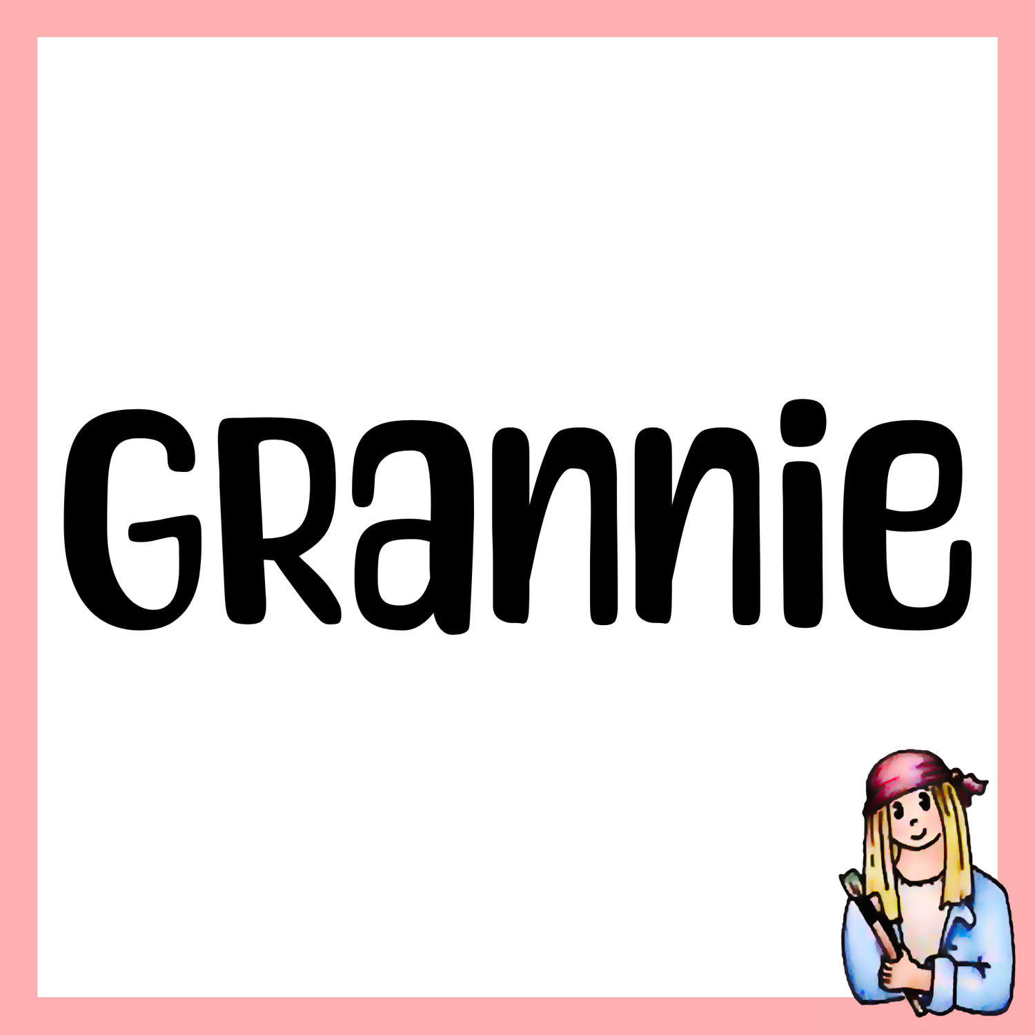 Grannie - Vintage Style Signs for Grandma