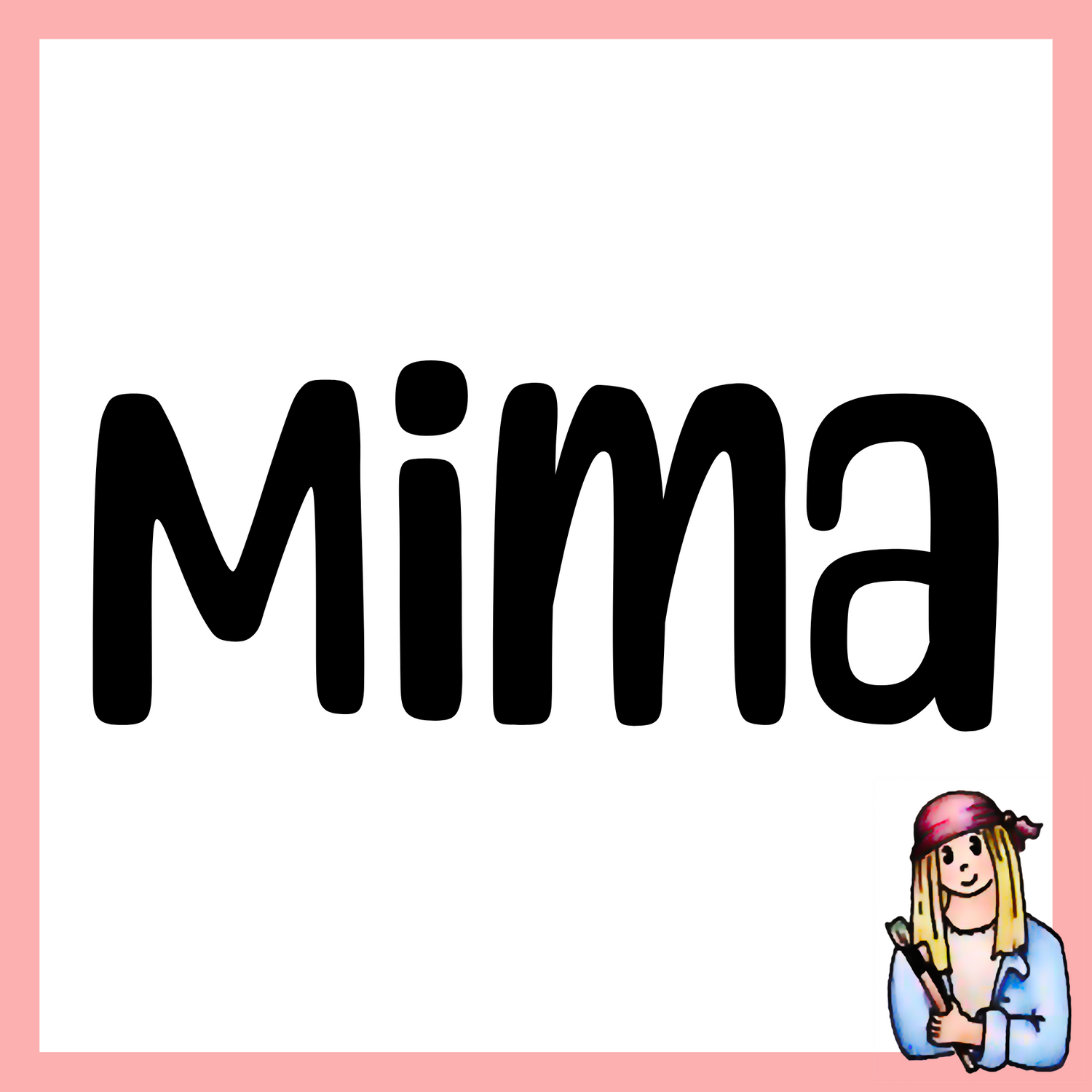 Mima - Vintage Style Signs for Grandma