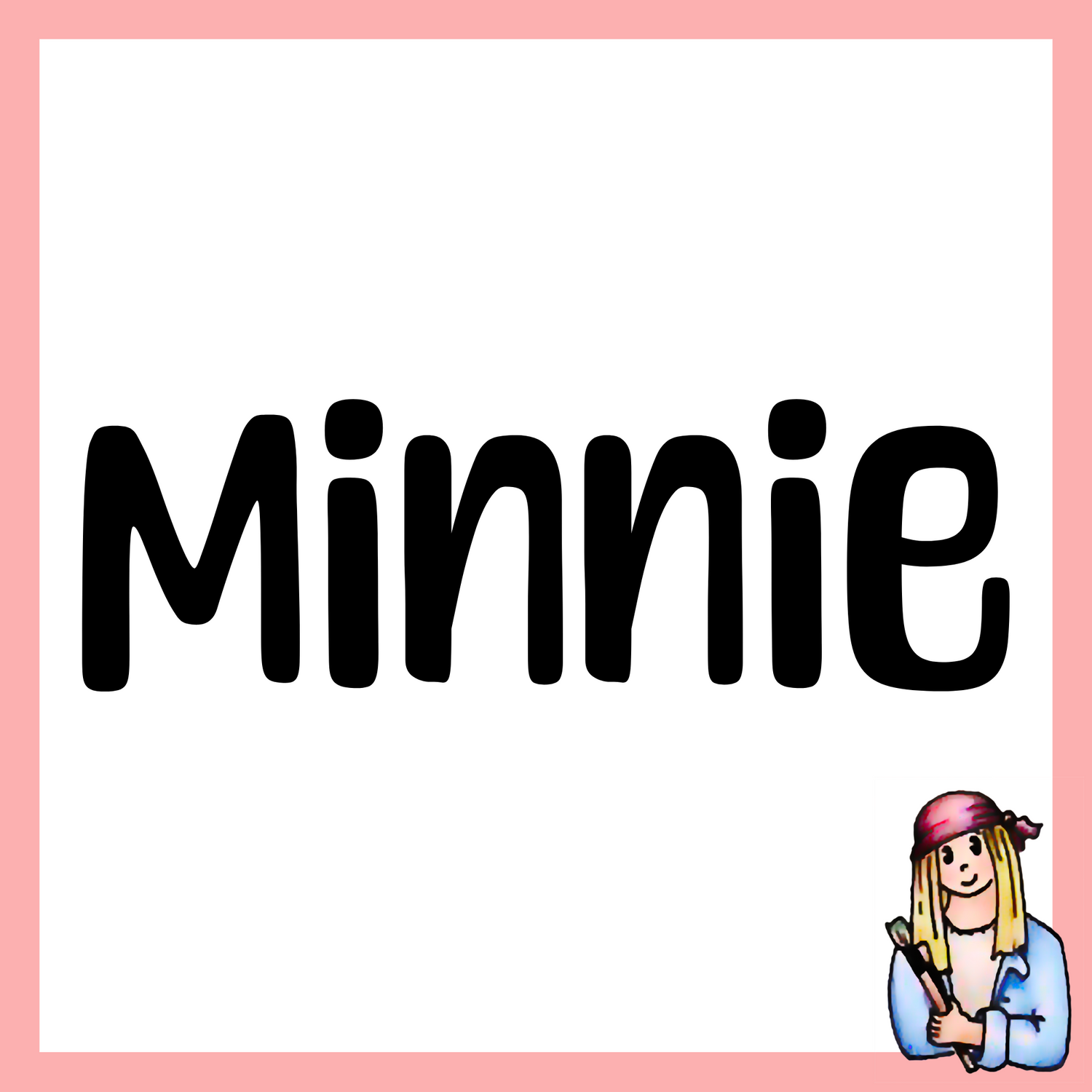 Minnie - Vintage Style Signs for Grandma