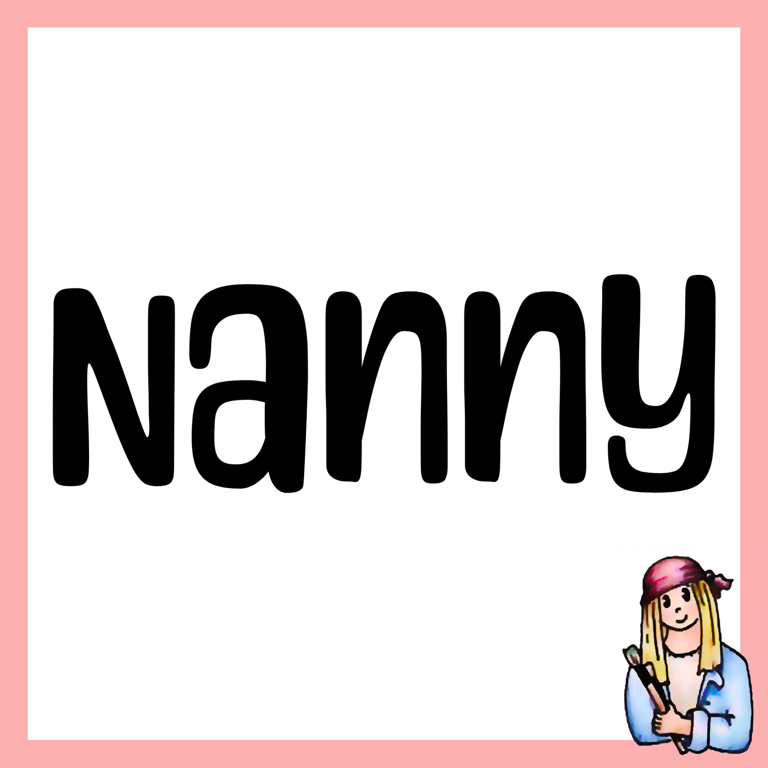 Nanny - Vintage Style Signs for Grandma