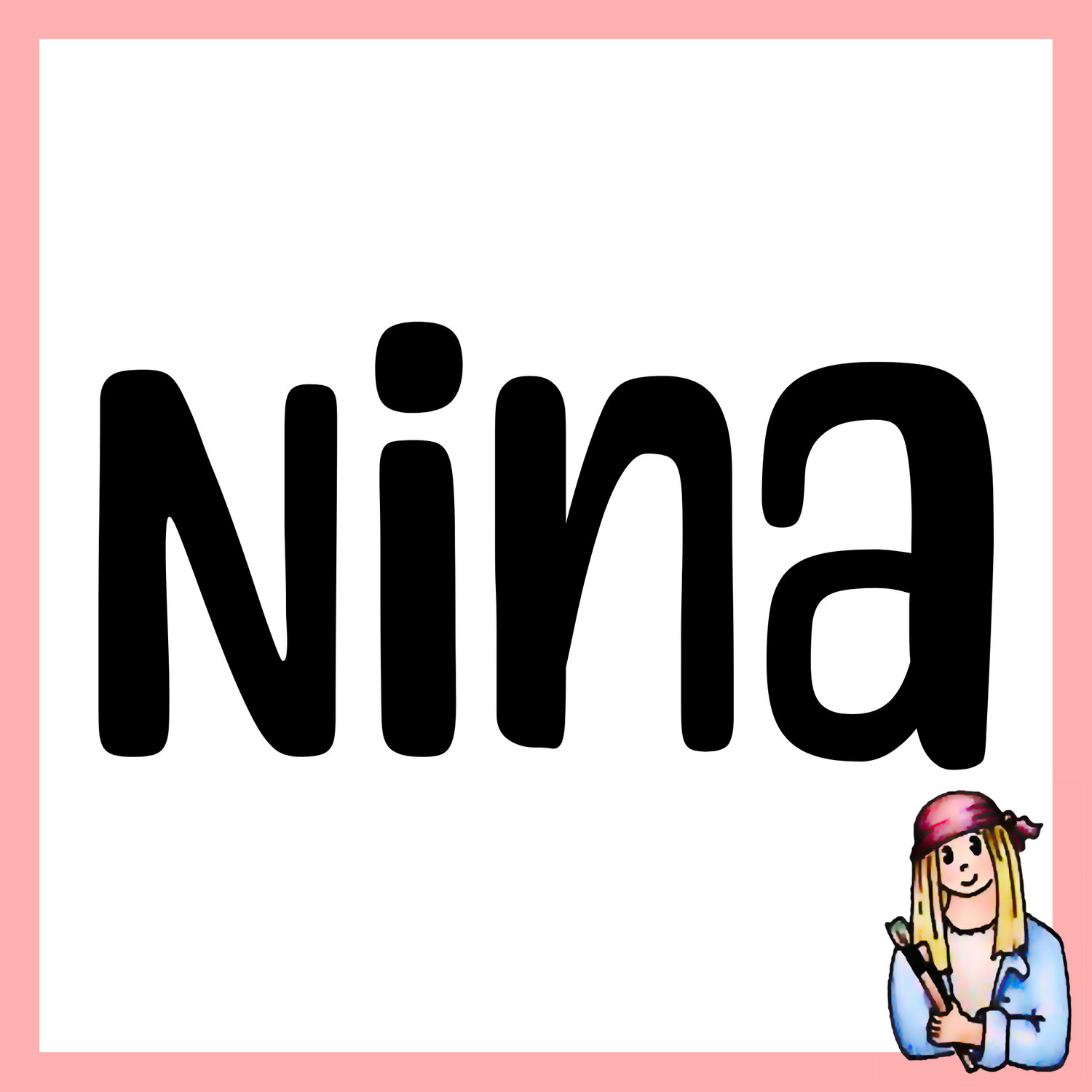 Nina - Vintage Style Signs for Grandma