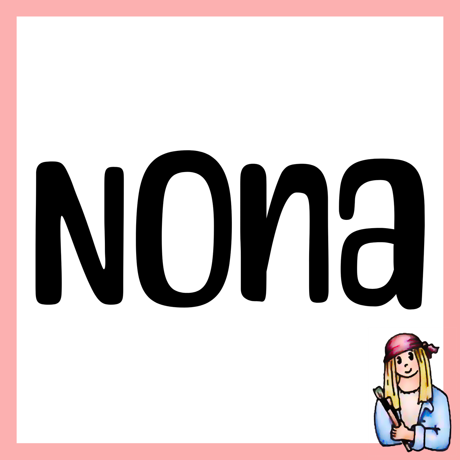 Nona - Vintage Style Signs for Grandma