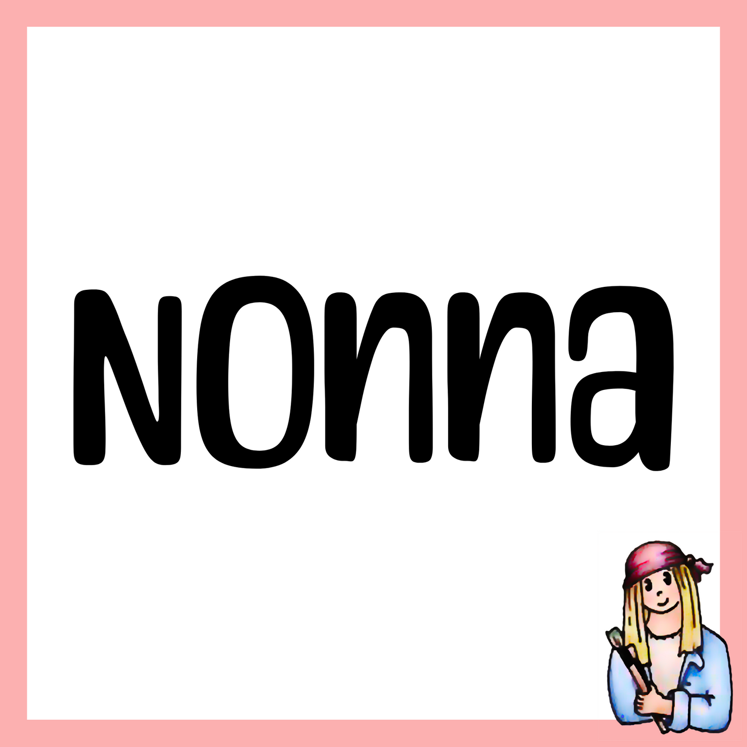 Nonna - Vintage Style Signs for Grandma