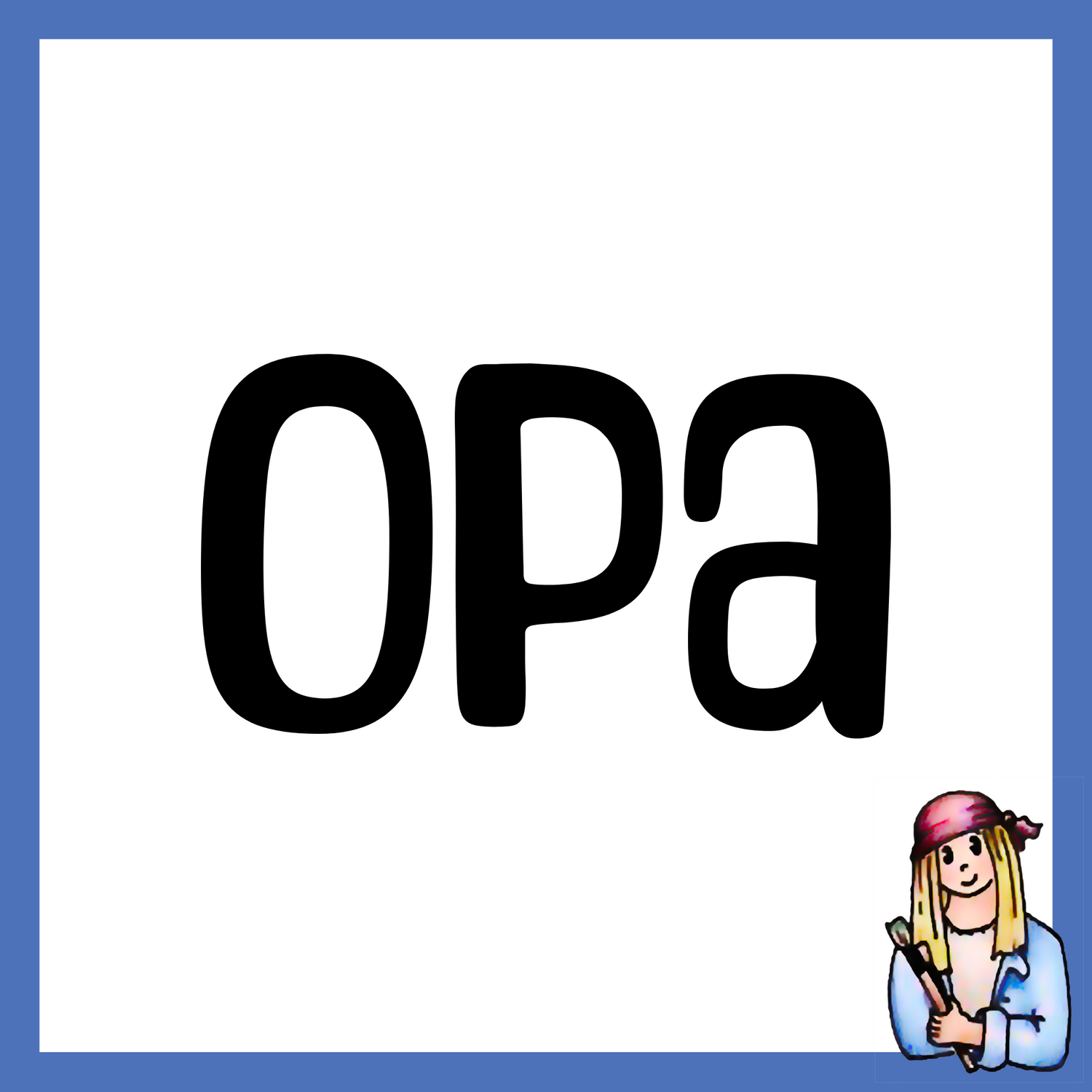 Opa - Vintage Style Signs for Grandpa