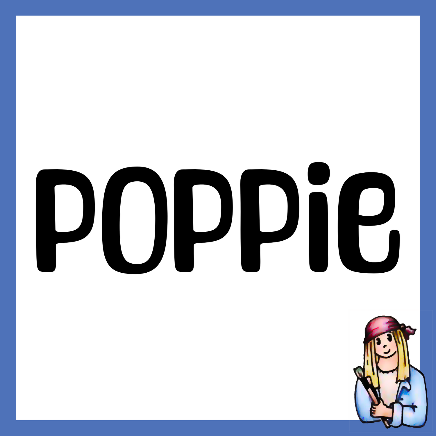 Poppie - Vintage Style Signs for Grandpa