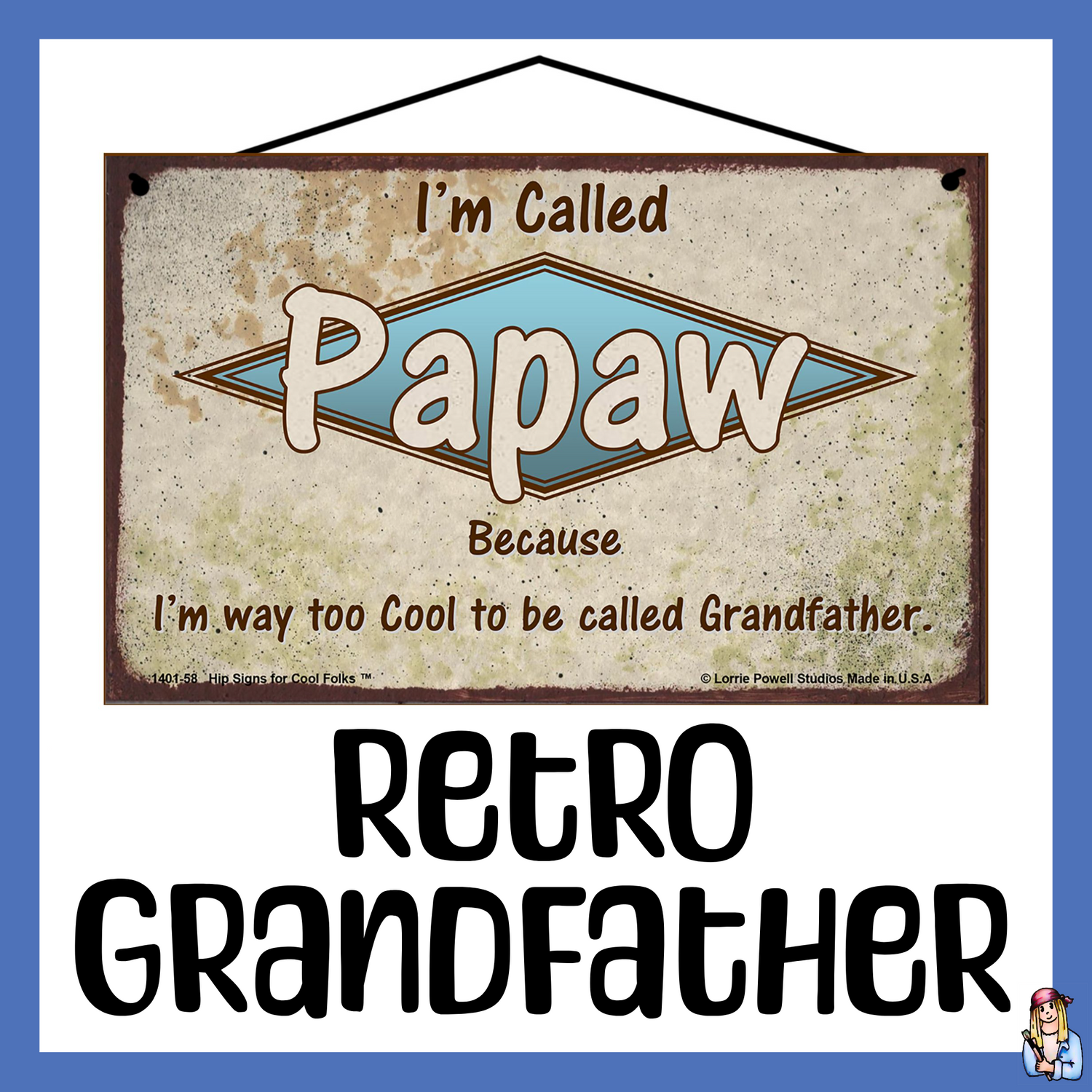 Retro Grandfather