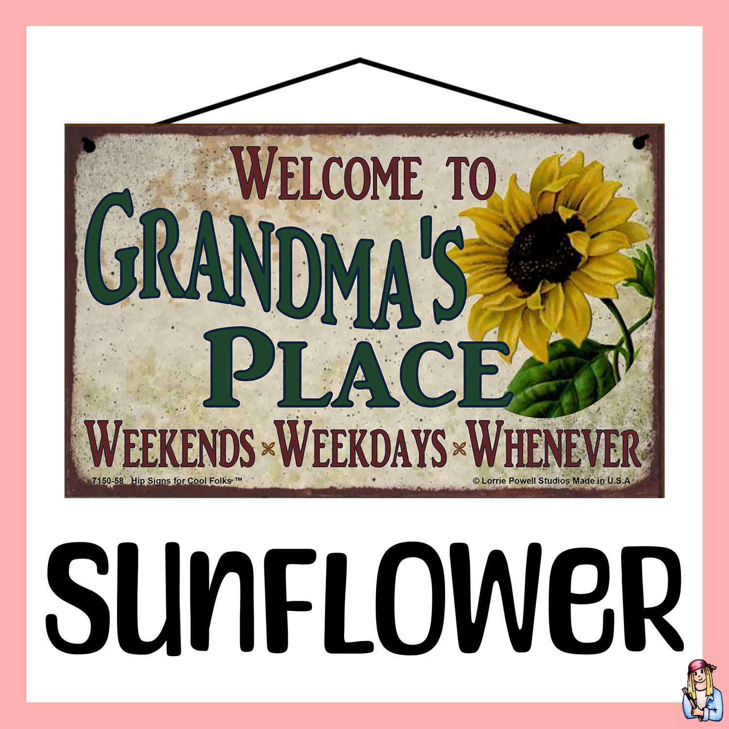 Sunflower Grandmother