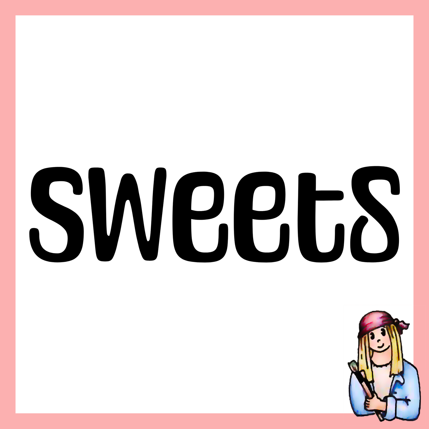 Sweets - Vintage Style Signs for Grandma